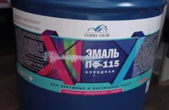 Краска Эмаль ПФ-115 ГОСТ 6465-76.